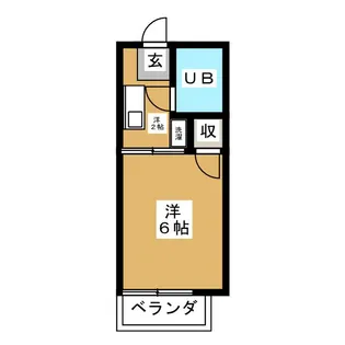 MICKEY HOUSE【2階】の間取り