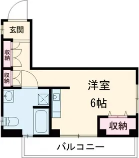 MOANA HOUSE【2階】の間取り