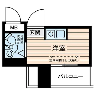 柳橋ビル【5階】の間取り