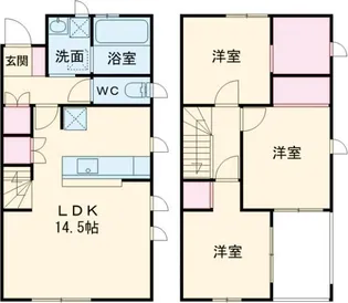 メゾン ド クレマンティーヌの間取り