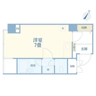 エムズミレナリオ【3階】の間取り