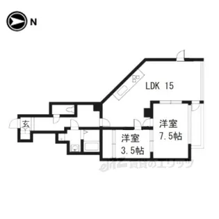 グランドメイソンセブン【2階】の間取り