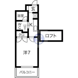 W.O.B.FUKUSIMA【5階】の間取り