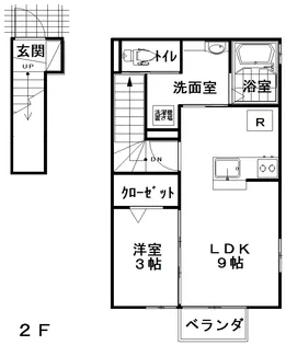 セフィラ中平【2階】の間取り