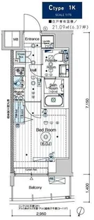 MAXIV横浜吉野町TRE【10階】の間取り