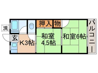 メゾン高田【1階】の間取り