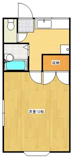 ラスール1【2階】の間取り