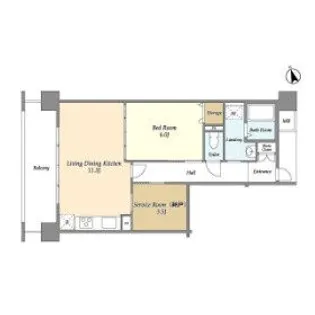 アーバンライフ目白駅前【5階】の間取り