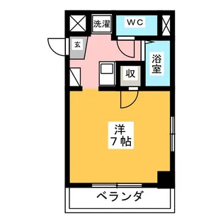 シャルマン千種【2階】の間取り