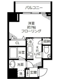 ファインクレスト護国寺【3階】の間取り