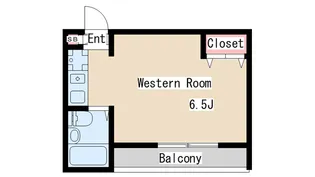 キャンパス2000須磨天神【3階】の間取り