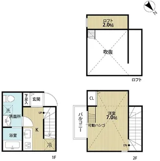 Ange【1階】の間取り