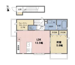 ブライト浜田山【2階】の間取り