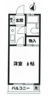 VILLA昭立【2階】の間取り