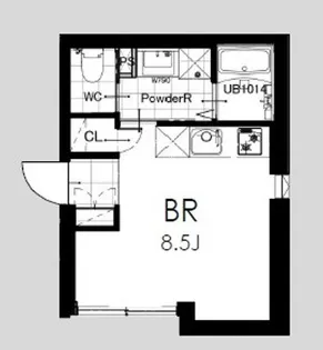 湯島レーベル【3階】の間取り