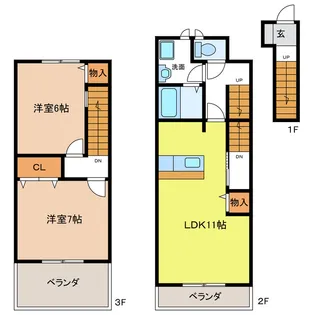 エスポワールBの間取り