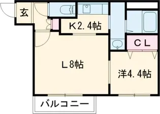 Many’s Court【2階】の間取り