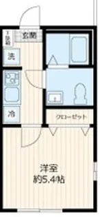岩井町テラス【2階】の間取り