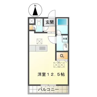 ルネスレジェンド【1階】の間取り