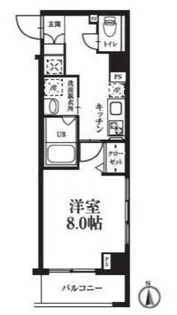 T s garden高円寺【5階】の間取り
