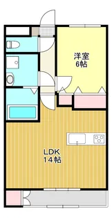 as oneIII【1階】の間取り