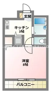 タイホーレジデンス大日3(TAIHOレジデンス大日3)【3階】の間取り