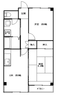 コートアゼリア【4階】の間取り