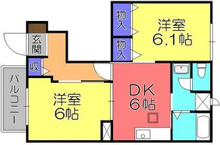 ブリュレ【2階】の間取り