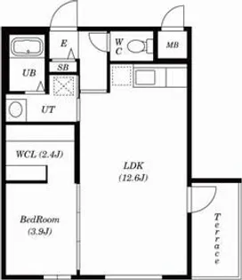 STAR ESTATE II(スターエステートツー)【1階】の間取り