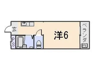 サンシーガルII【3階】の間取り