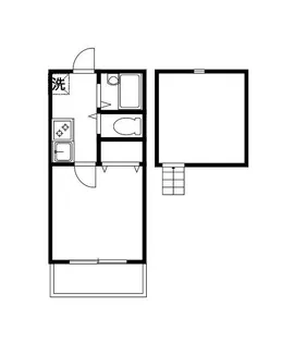 プラチナム上星川【2階】の間取り