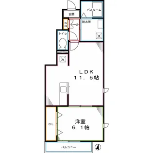 @木の香【1階】の間取り