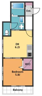 メゾン・ド・シチリアーノ【3階】の間取り