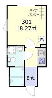 アルクトス志村坂上【3階】の間取り