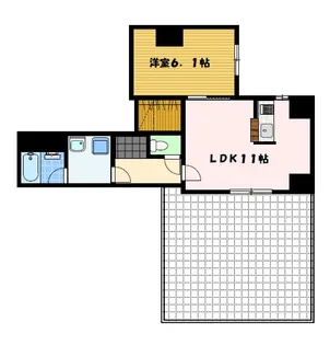 レックスフィアクール(Rex fiacre)【4階】の間取り