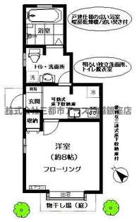 フローラハウス【1階】の間取り