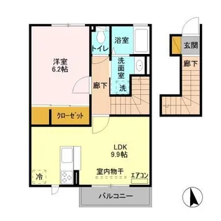 Grand Parc(グランパルク)【2階】の間取り