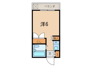 ドリームハイツ【1階】の間取り