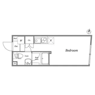 PASEO明大前【2階】の間取り
