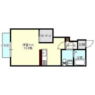 クリスチーネ【1階】の間取り