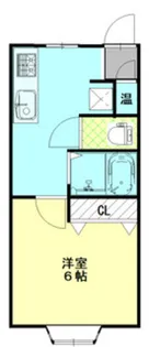 文殊ビル【2階】の間取り