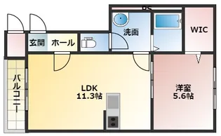 belle ville【3階】の間取り
