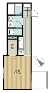 WELL STONE【3階】の間取り