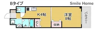 シーガルマンションII【7階】の間取り