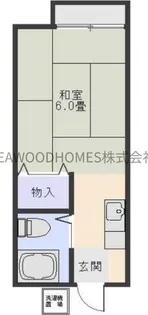 三丸ハイツ【2階】の間取り