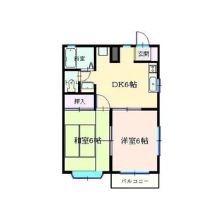 セントラルビラ【2階】の間取り