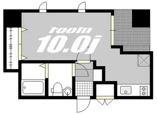 オリエントビルNO.77【12階】の間取り