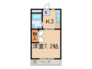 RSKマンション【2階】の間取り