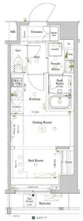 ARKMARK王子本町【2階】の間取り