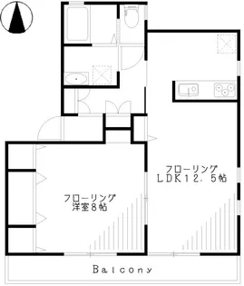 ヘリオドール久我山【2階】の間取り